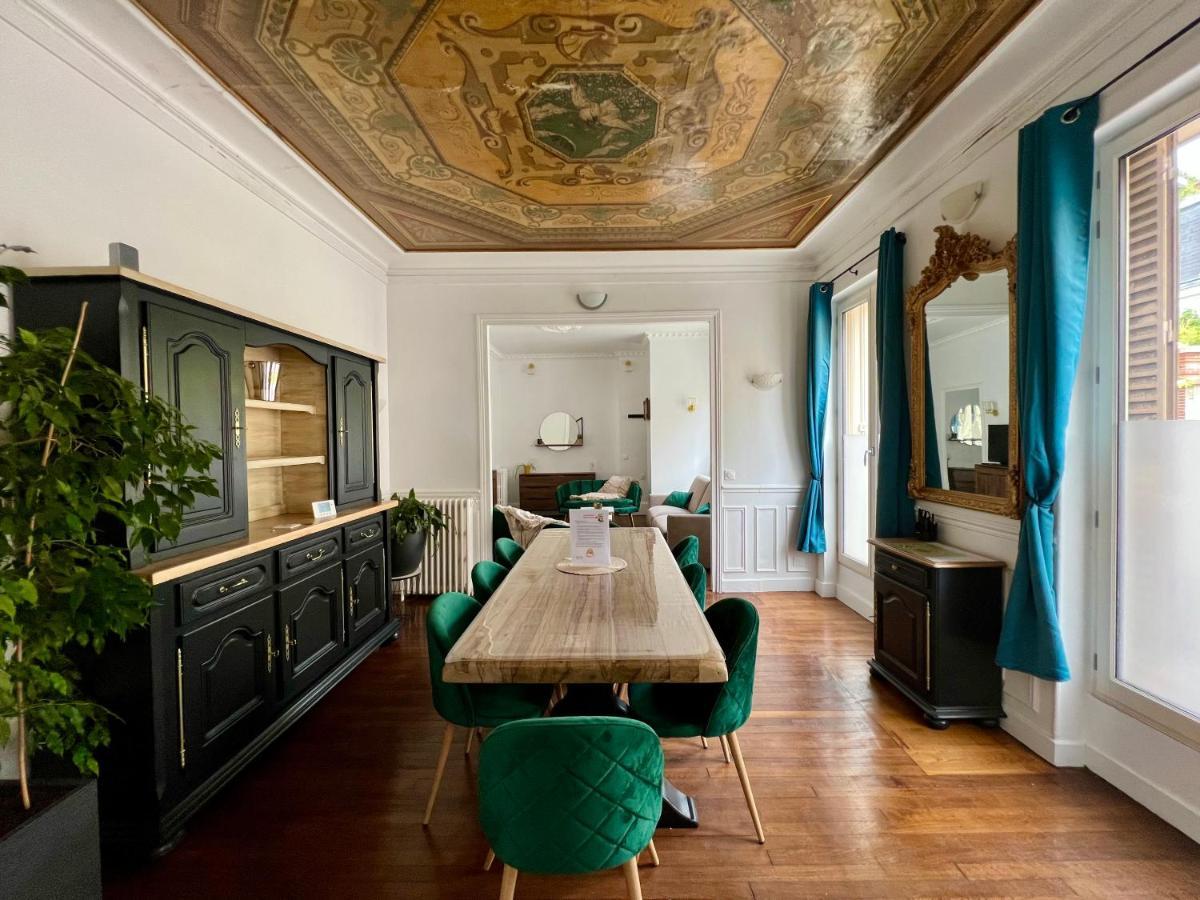 Appartement De Luxe Avec Fresque, Hyper Centre Et Parking Sure Fontainebleau Buitenkant foto